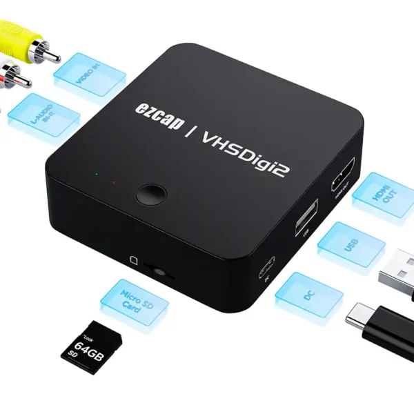 رکوردر آنالوگ ایزدکپ Ezcap 181 13 رکوردر تصویر آنالوگ