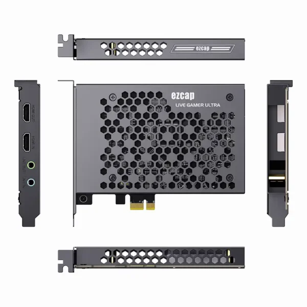 نمای مختلف کارت کپچر ezcap 334
