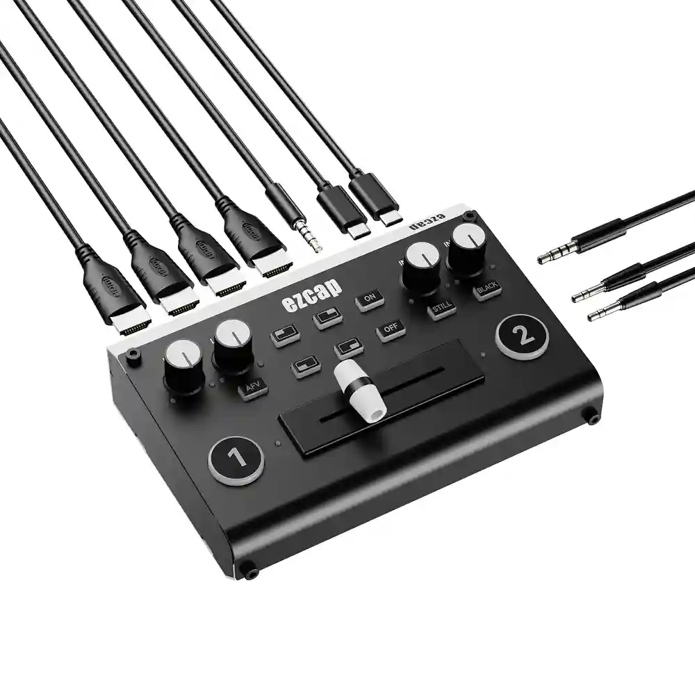 کارت کپچر و میکسر 2 کانال Ezcap 367