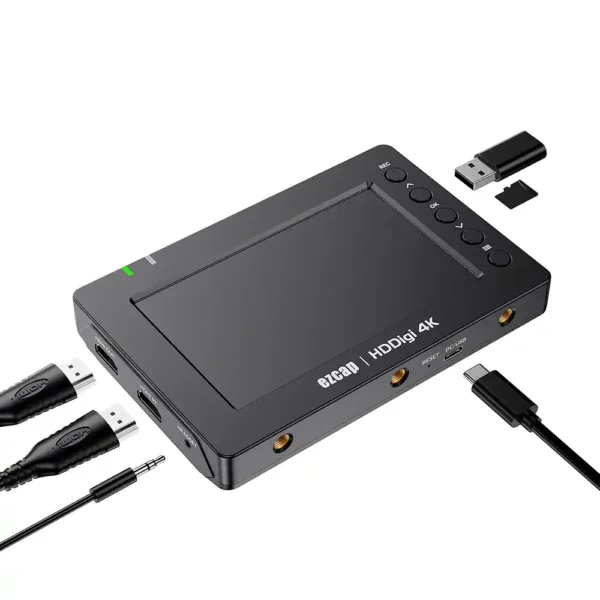 مانیتور رکوردر تصویر ایزدکپezcap 278 hddigi 4k