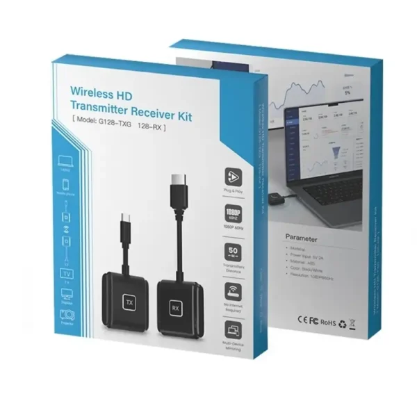 ایزدکپ 3 دانگل انتقال تصویر وایرلس میرااسکرین Mirascreen CHD01 usbc